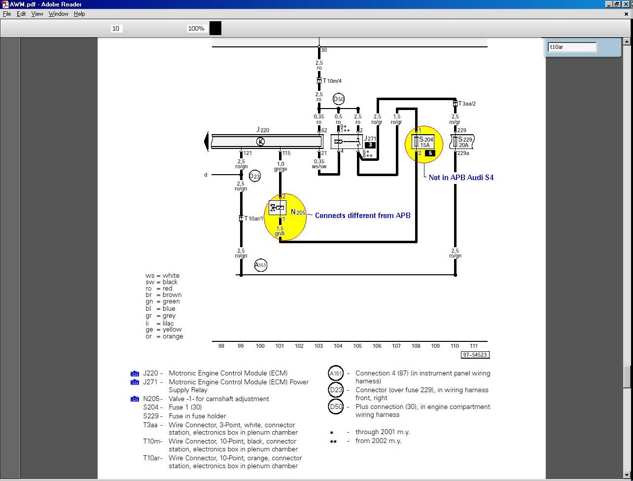 Wiring Guru Help! Power Supply Relay for ECU (J271 or J363) VW Vortex